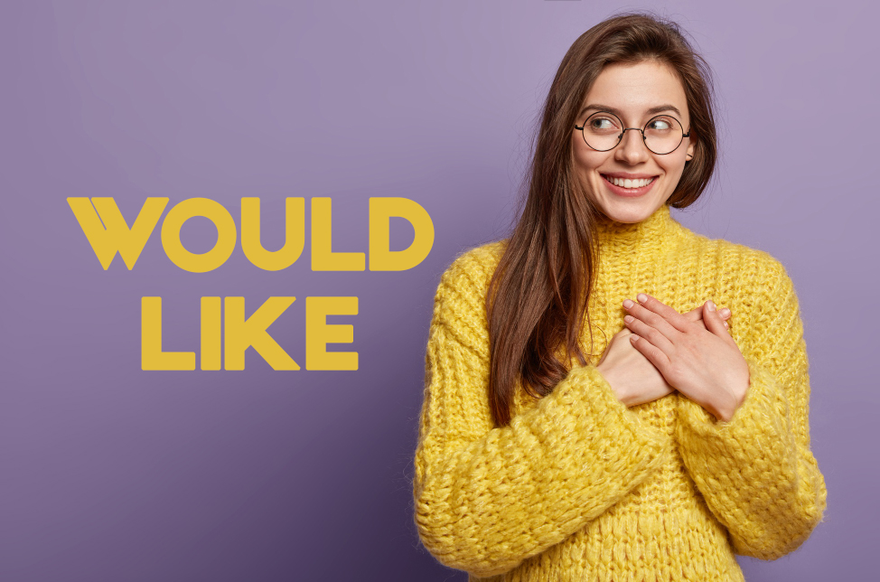 Использование «would like» в английском